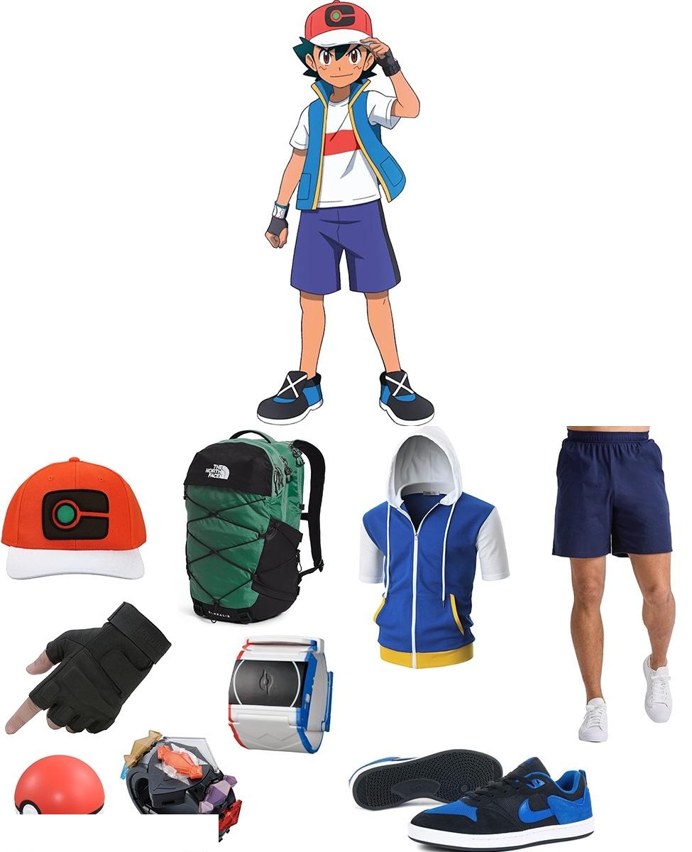 Ash Ketchum Pokemon Journeys Costume Guide 1 Ash Ketchum Pokemon Journeys Costume Guide